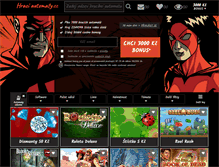 Tablet Screenshot of hraciautomaty.cz